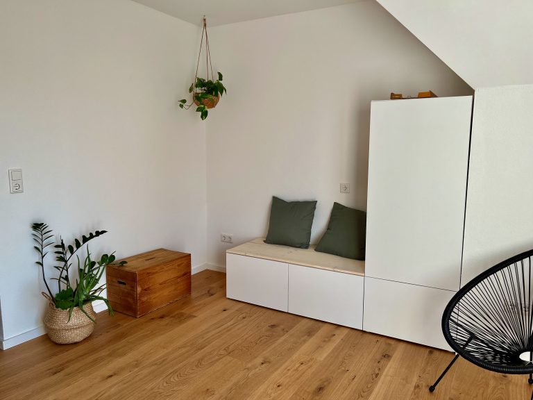 In die Wohnung geschaut